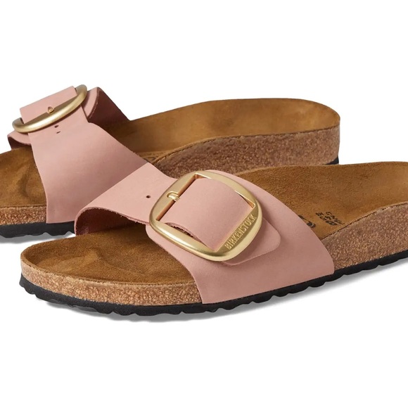 Birkenstock Shoes - Birkenstock NWOT Madrid Big Buckle in Old Rose